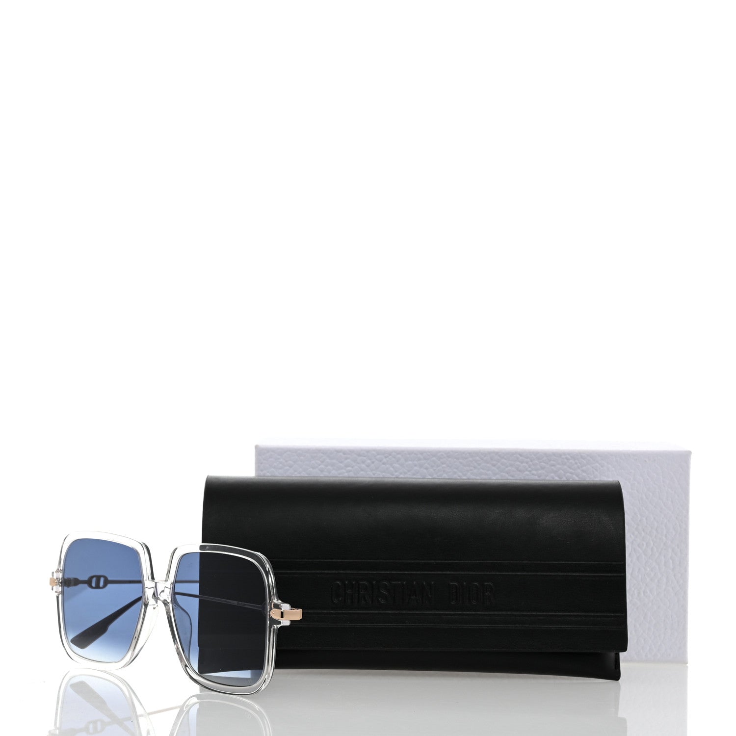 Christian Dior Acetate DiorLink 1 Sunglasses Blue Gold 8 of 8