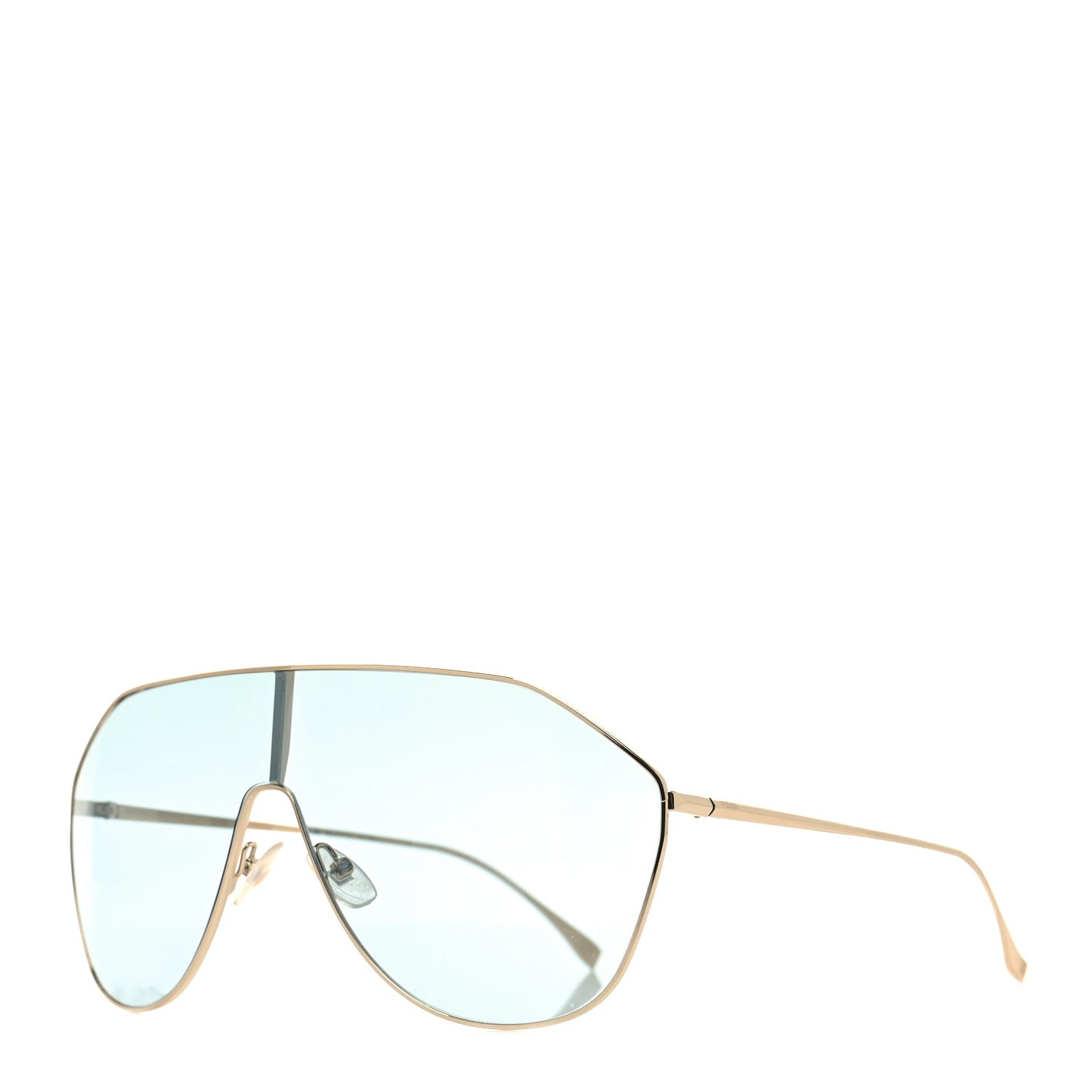 Metal Aviator Sunglasses FF 0405/S Light Blue