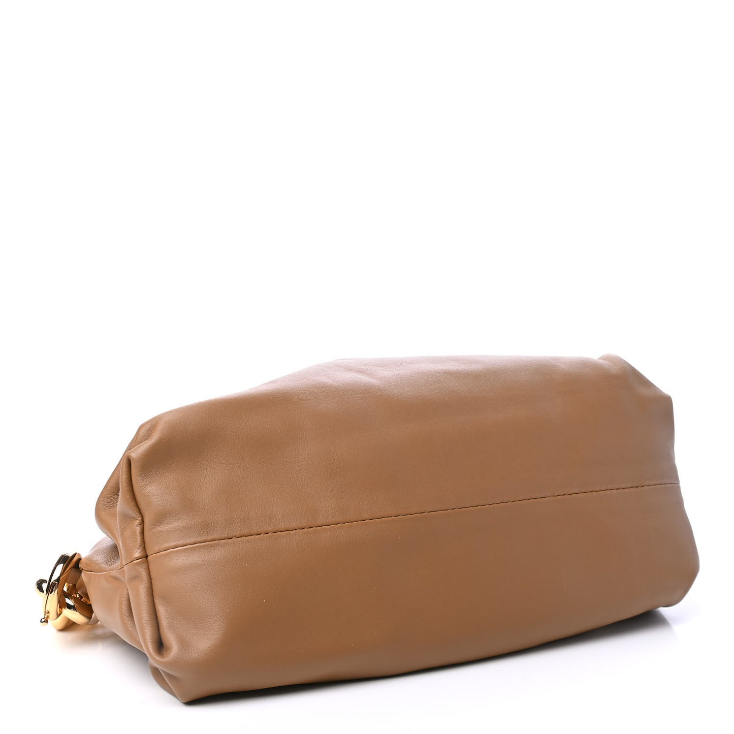 Calfskin The Pouch Chain Cammello