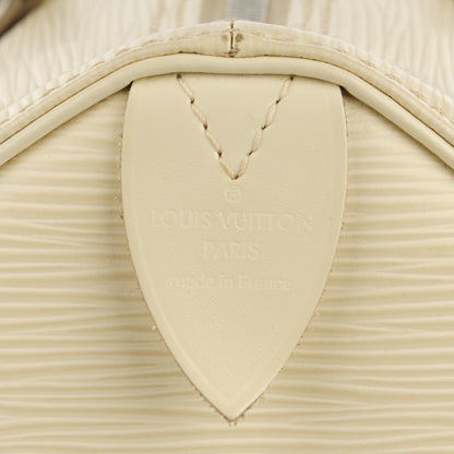 Louis Vuitton Epi Speedy 25 Ivory 6 of 7