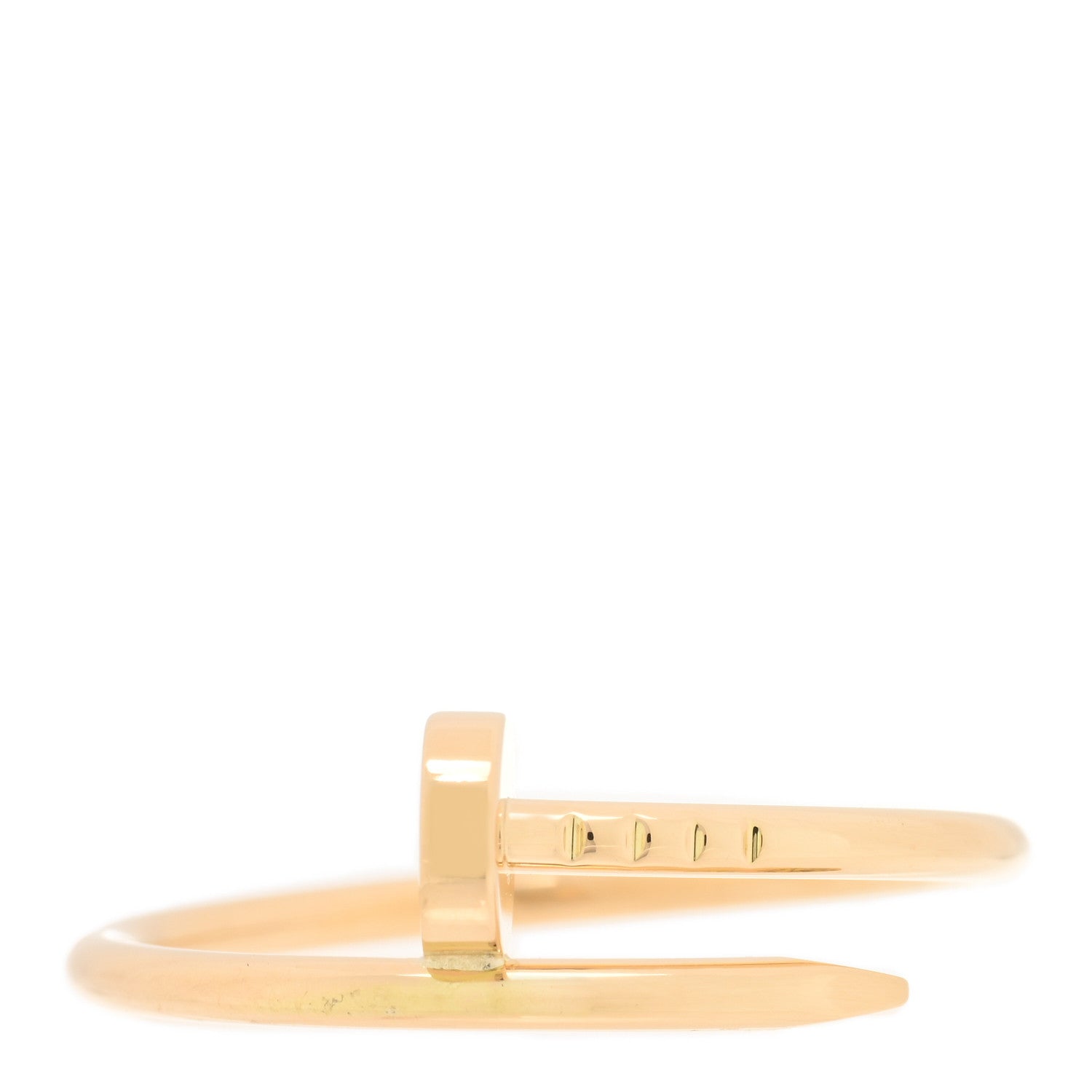 Cartier 18K Yellow Gold Small Juste Un Clou Ring 62 10 1 of 5