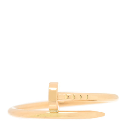 Cartier 18K Yellow Gold Small Juste Un Clou Ring 62 10 1 of 5
