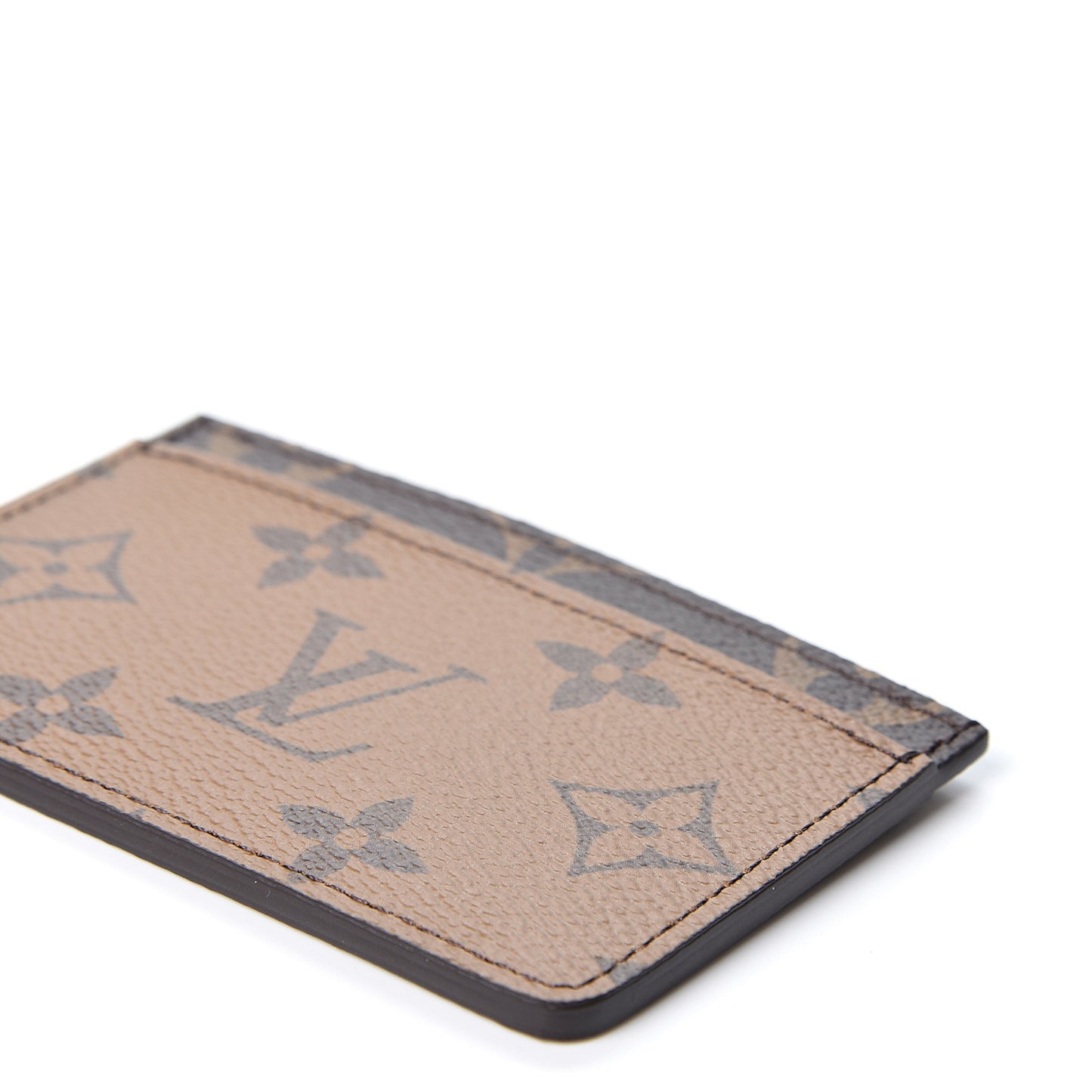 Reverse Monogram Card Holder