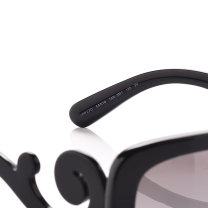 Prada Acetate Baroque Sunglasses SPR 27O Black 6 of 7