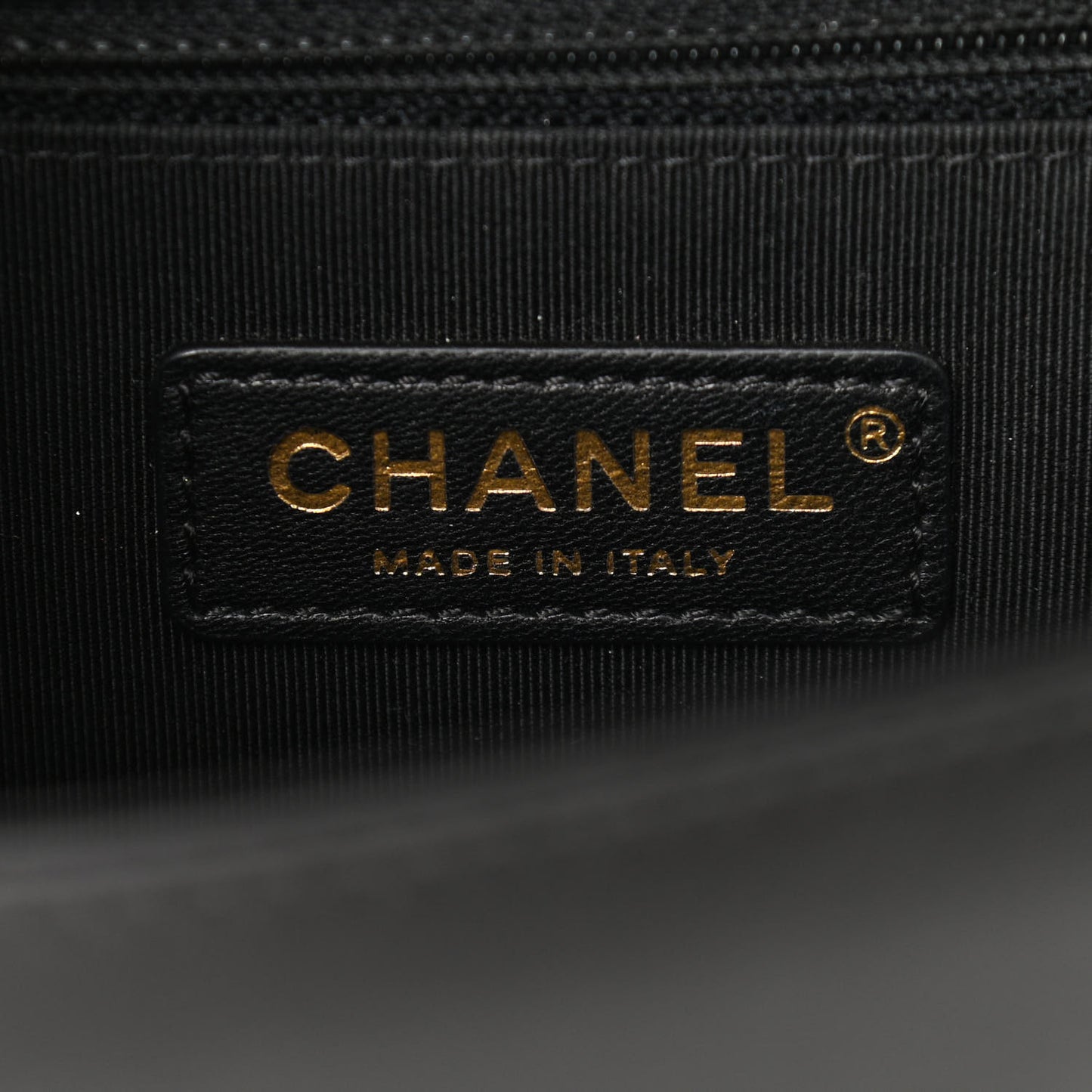 Calfskin Quilted New Medium Boy Flap Black