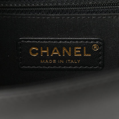 Chanel Calfskin Quilted New Medium Boy Flap Black 6 of 10
