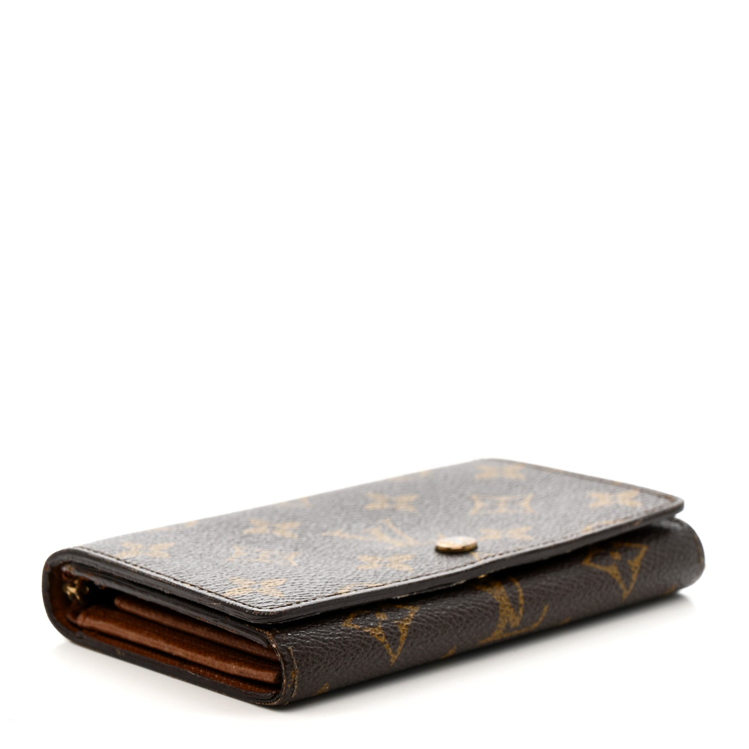 Louis Vuitton Monogram Porte-Monnaie Tresor Wallet 4 of 17