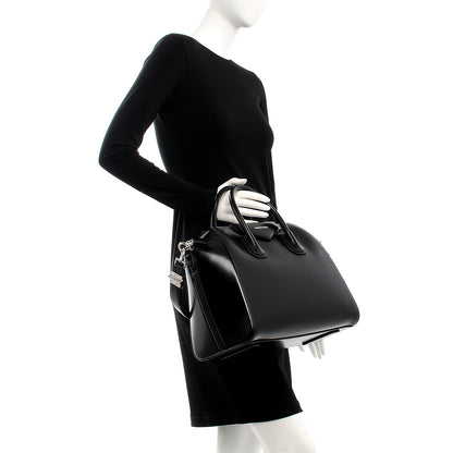 Givenchy Shiny Lord Calfskin Medium Antigona Black 3 of 8