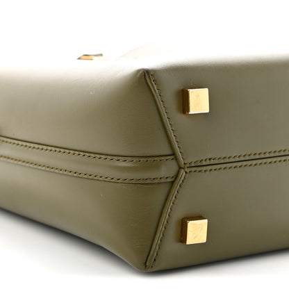 Saint Laurent Shiny Calfskin Le 37 Mini Bucket Bag Strong Moss 8 of 9