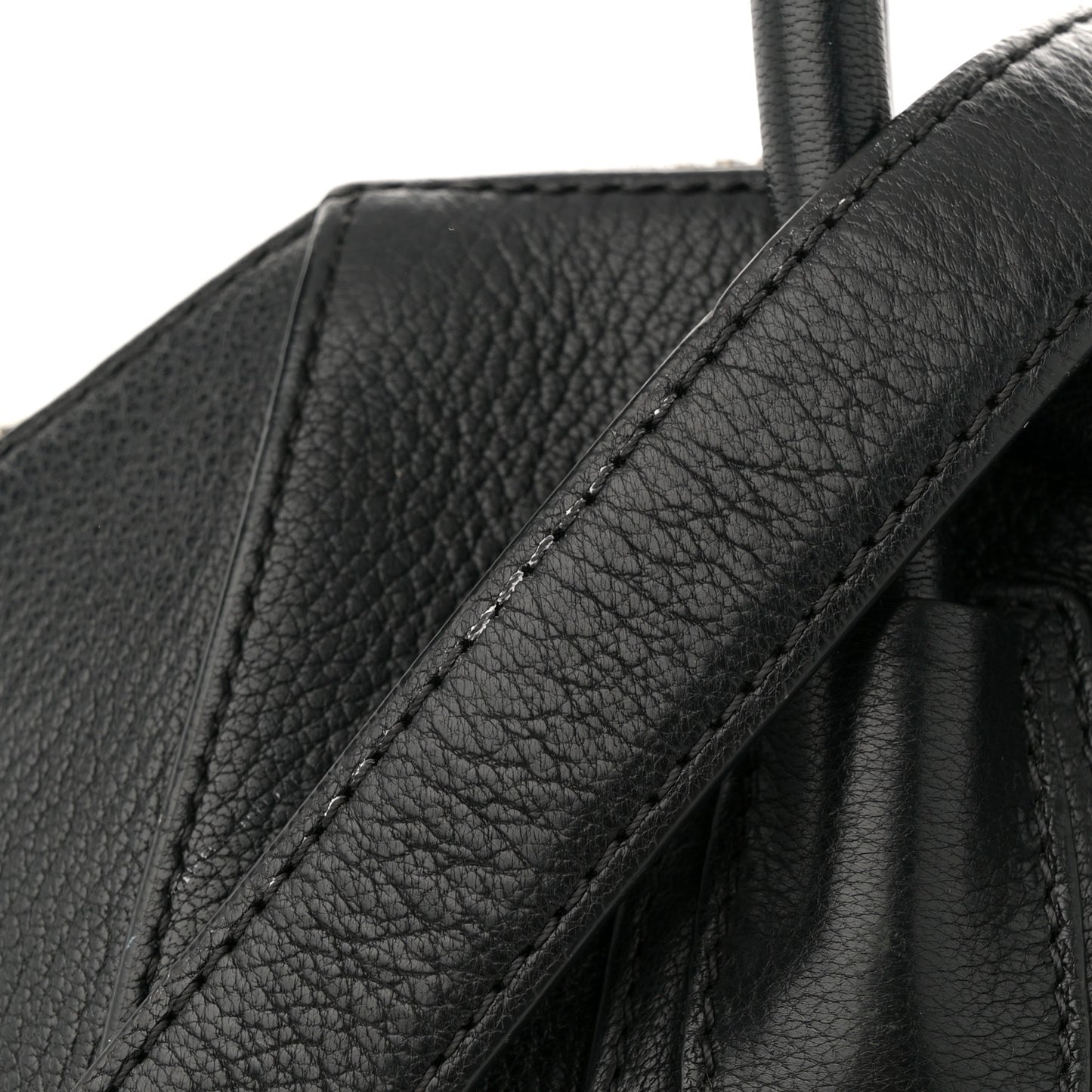 Sugar Goatskin Small Antigona Black