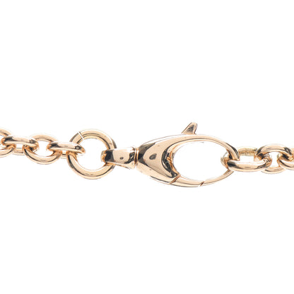 Gucci 18K Yellow Gold Diamond Horsebit Link Necklace 4 of 5