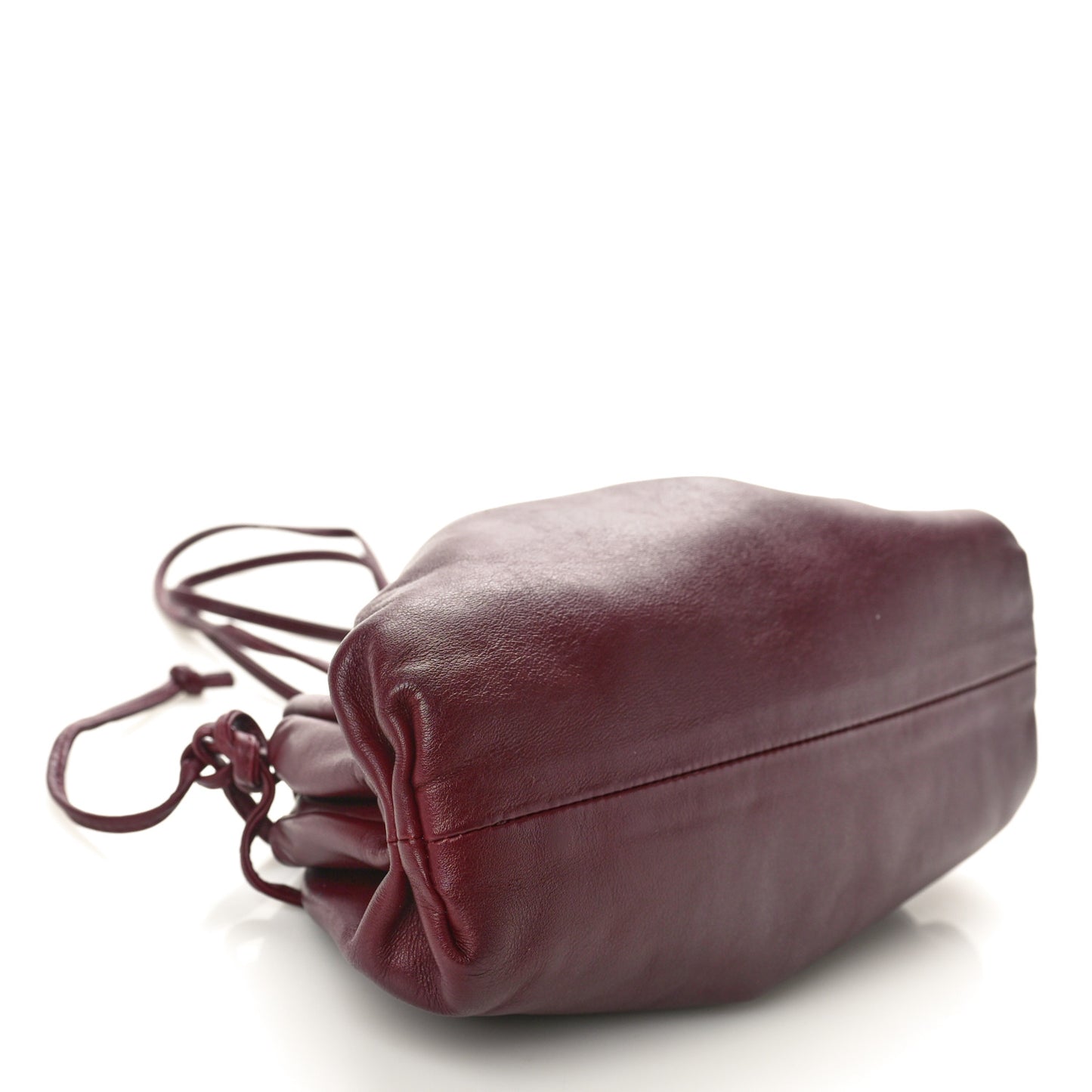 Butter Calfskin The Mini Pouch Bordeaux