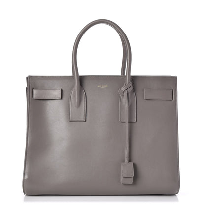 Saint Laurent Calfskin Large Sac De Jour Carryall Grey 1 of 10