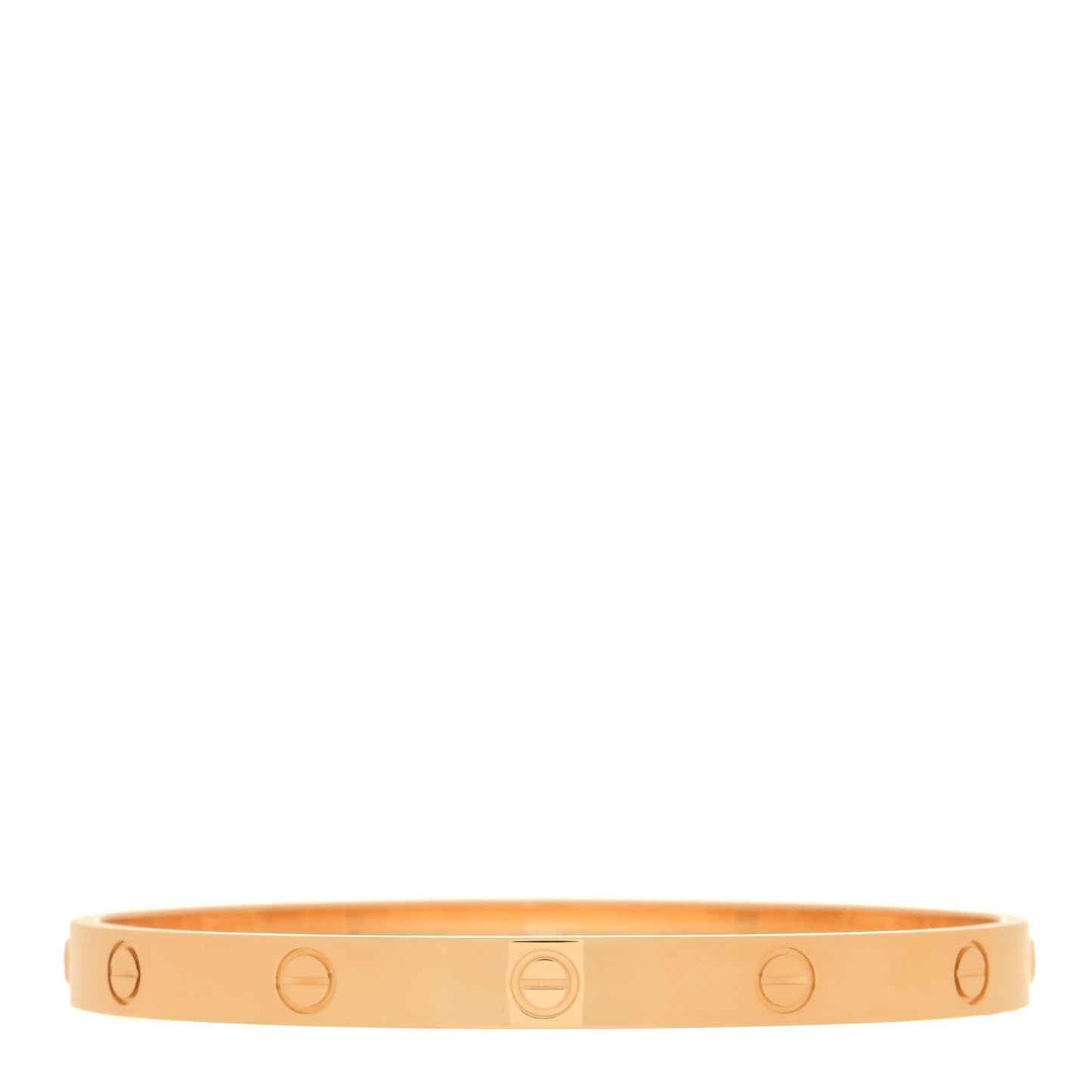 18K Yellow Gold LOVE Bracelet 19