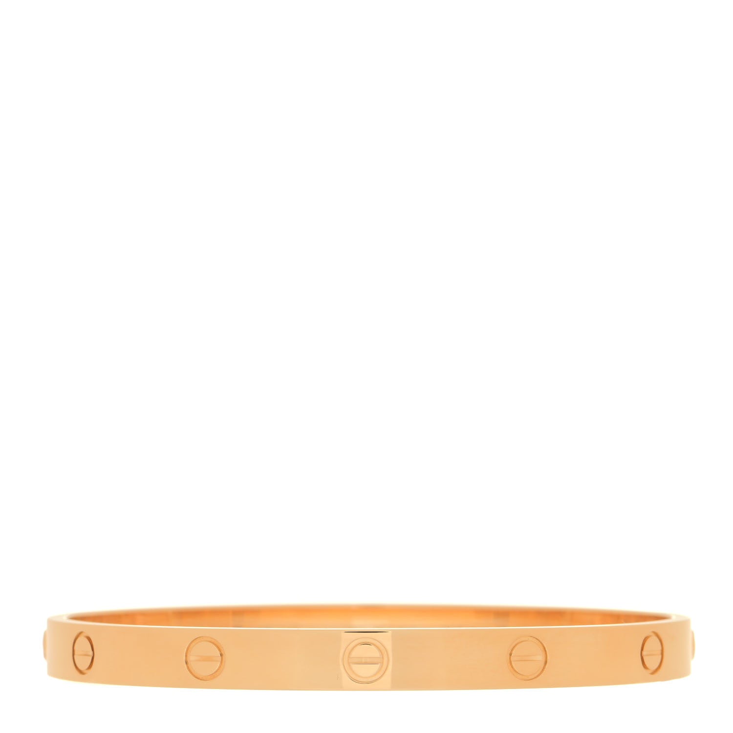 Cartier 18K Yellow Gold LOVE Bracelet 19 3 of 5