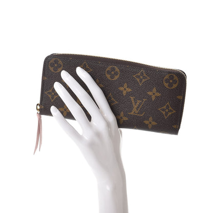 Louis Vuitton Monogram Clemence Wallet Rose Ballerine 2 of 8