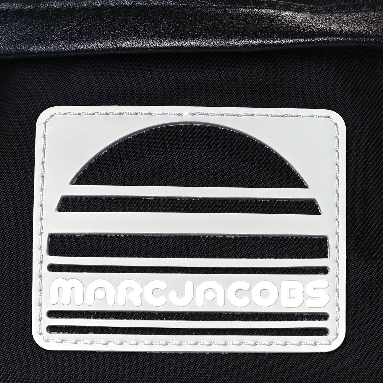 Marc Jacobs Nylon Sport Belt Bag Black White Red 8 of 13