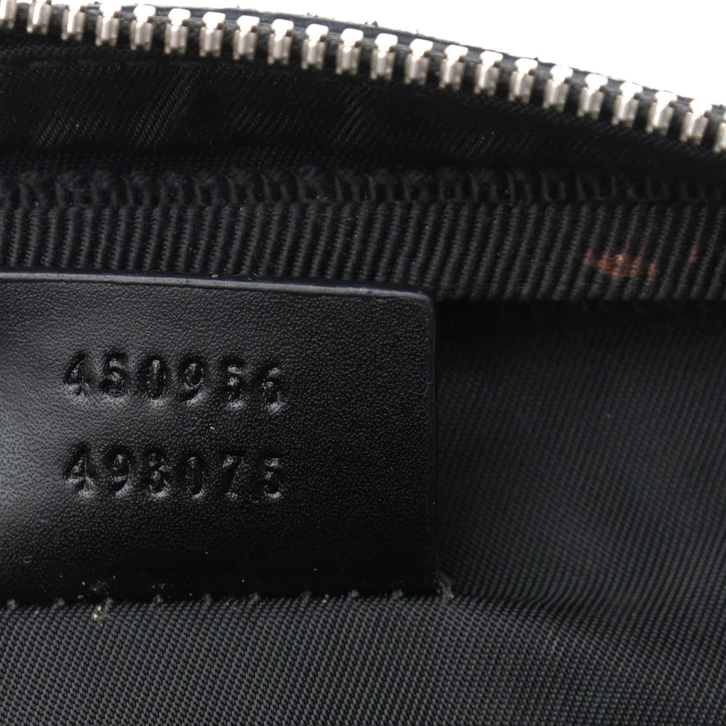 GG Supreme Monogram Web Belt Bag Black