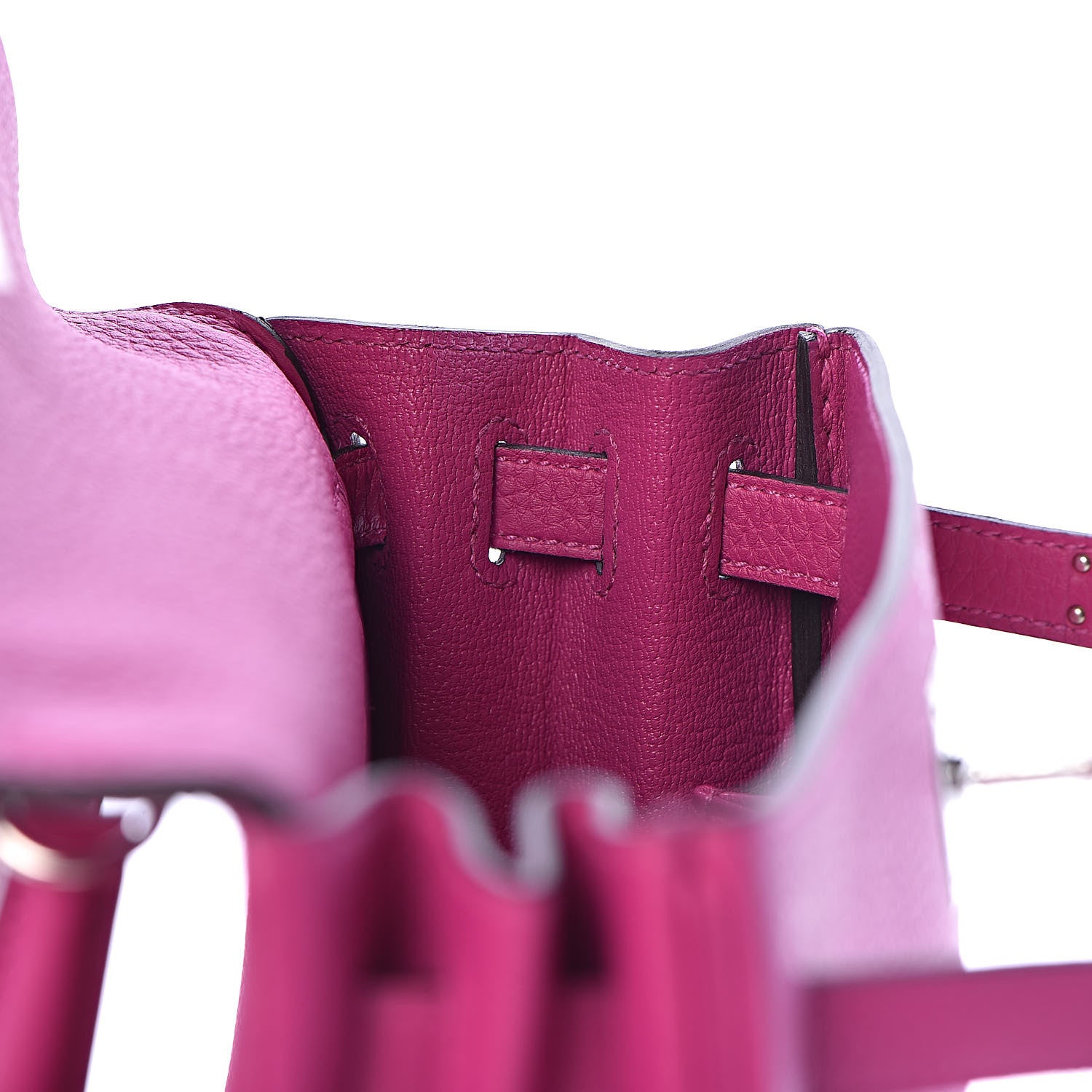 Hermes Togo Kelly Retourne 25 Rose Pourpre 12 of 36