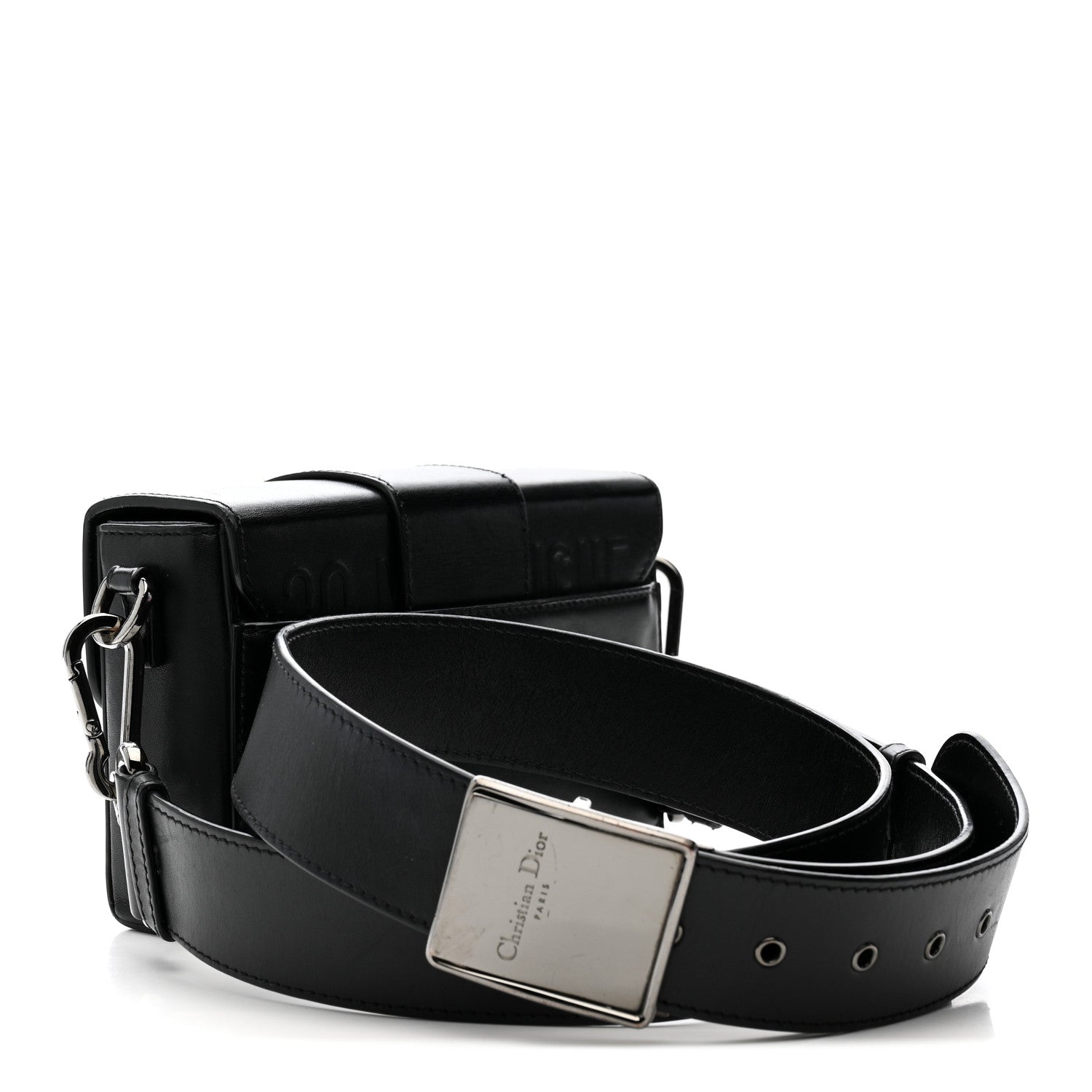 Christian Dior Box Calfskin 30 Montaigne Box Bag Black 5 of 21