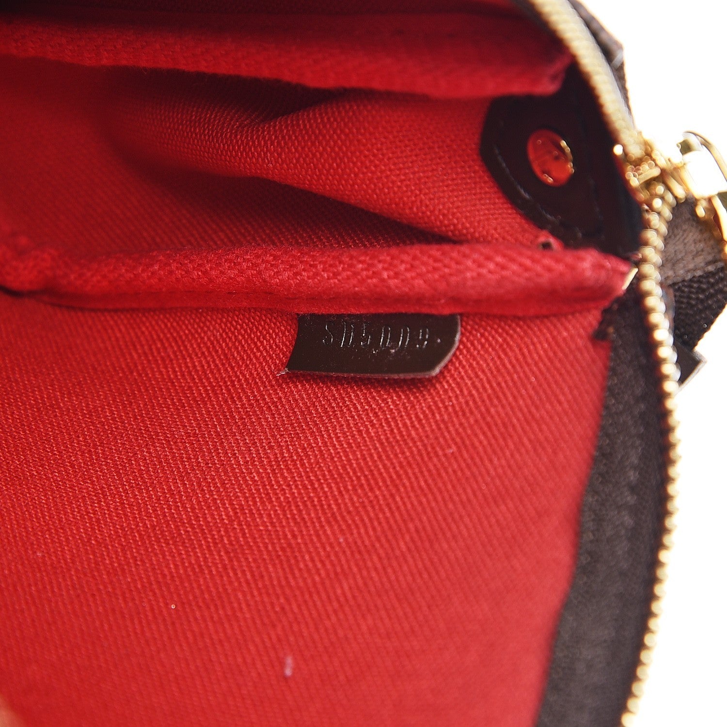 Louis Vuitton Damier Ebene Eva Clutch 6 of 7