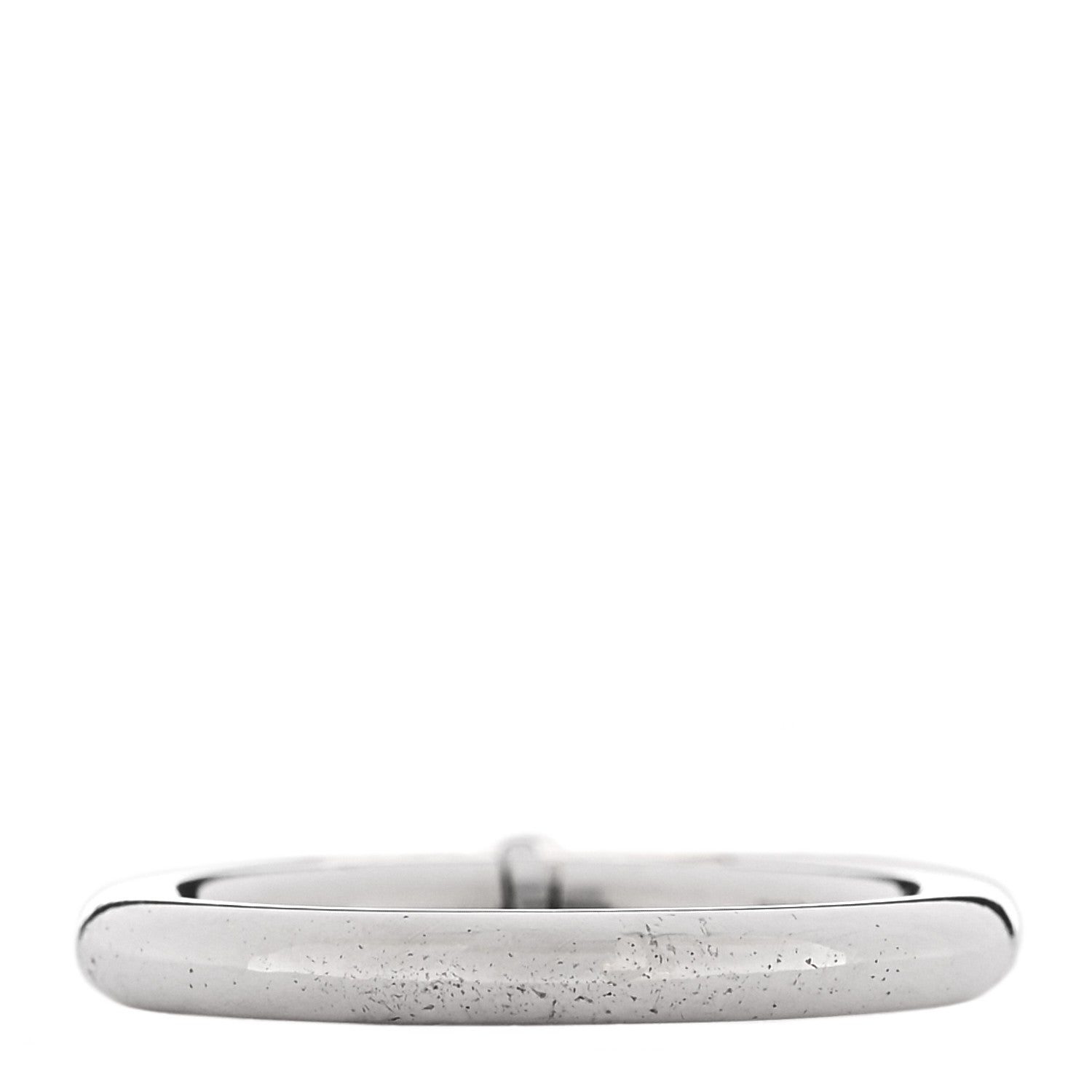 Tiffany Sterling Silver Rubedo Return to Tiffany Heart Charm Ring 50 5.5 3 of 4