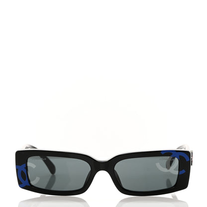 Chanel Acetate CC Sunglasses 71473A Black 2 of 8
