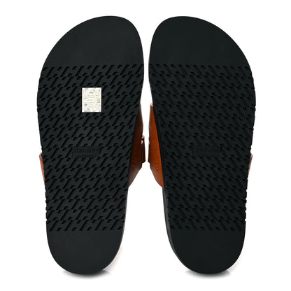 Hermes Epsom Womens Chypre Sandals 38 Natural 5 of 9