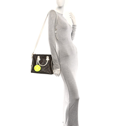 Louis Vuitton Monogram LV Match Speedy Bandouliere 25 White 2 of 9