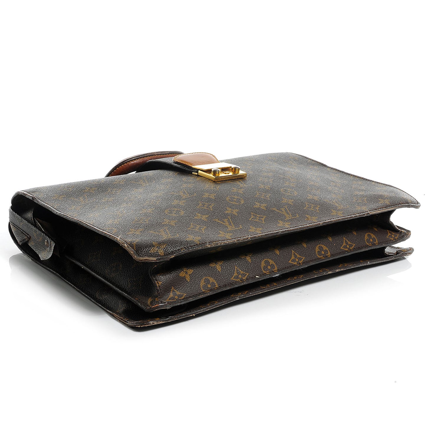 Monogram Serviette Fermoir Briefcase