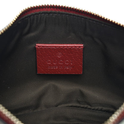 Gucci GG Supreme Monogram Tian Mini Chain Bag Beige Multicolor Red 6 of 6