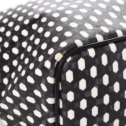 Givenchy Coated Canvas Large Antigona Tote Black White 9 of 12