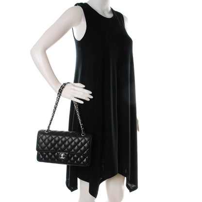 Chanel Caviar Quilted Medium Double Flap Black 2 of 8