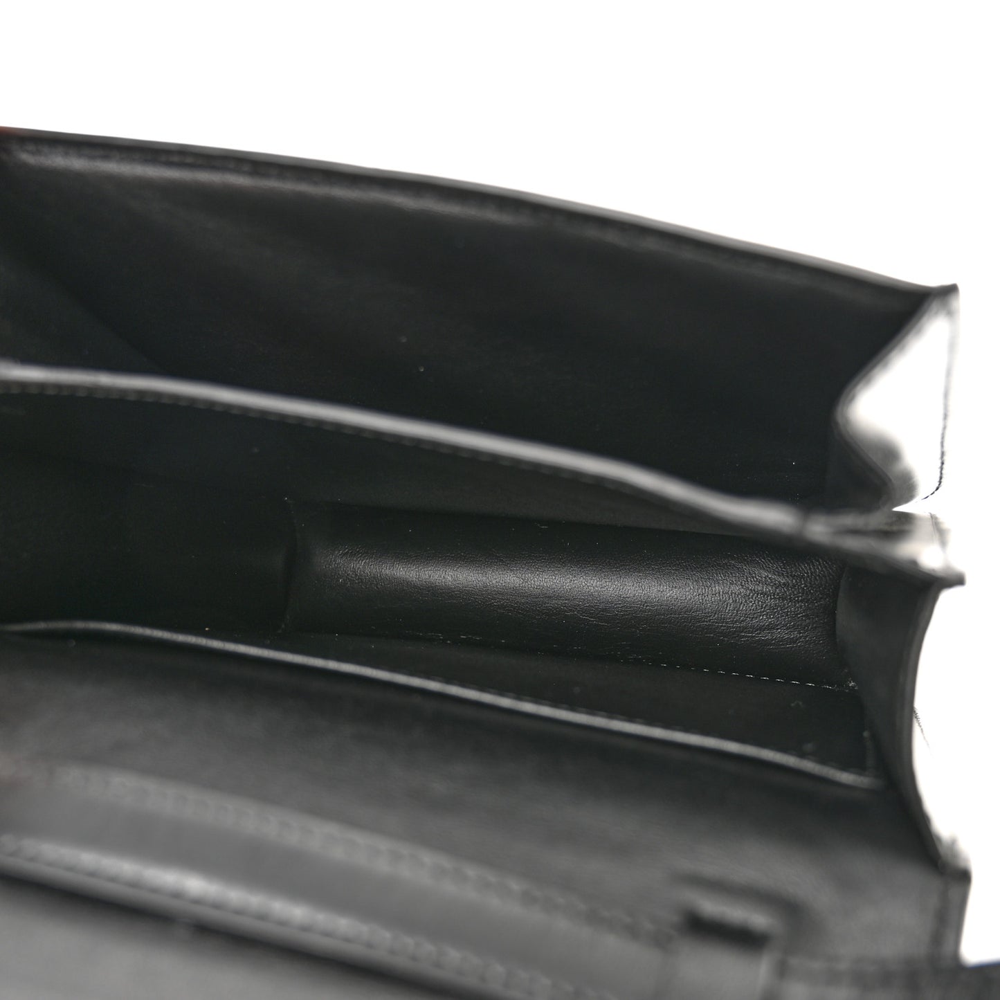 Box Calfskin Teen Classic Box Flap Bag Black