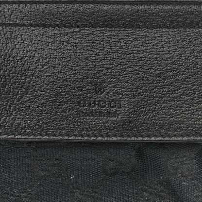 Gucci GG Monogram Double Pocket Belt Bag Black 6 of 9
