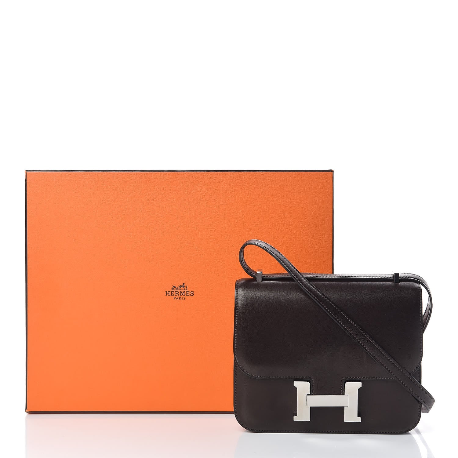 Hermes Swift Constance 18 Chocolate 21 of 21