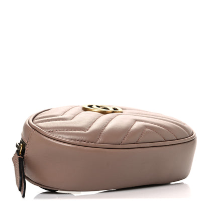 Gucci Calfskin Matelasse GG Marmont Belt Bag 105 42 Porcelain Rose 4 of 11