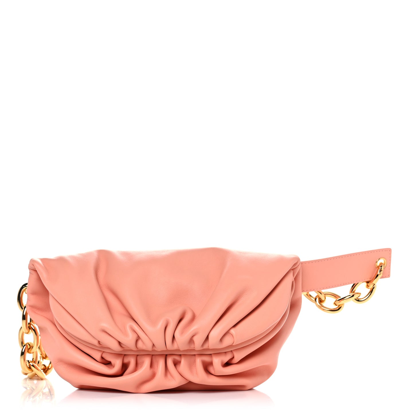 Nappa The Belt Chain Pouch Peachy