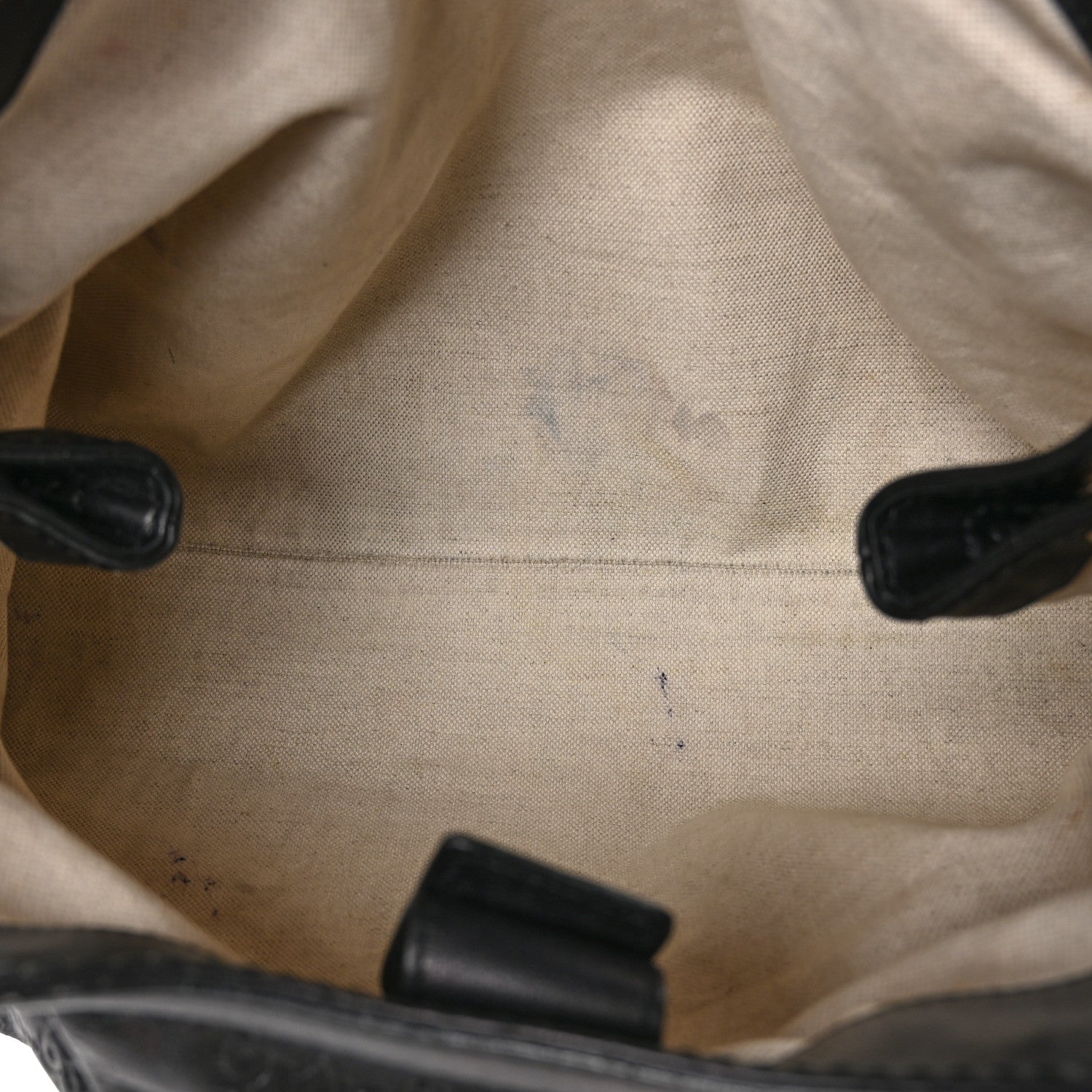 Gucci Guccissima Medium Sukey Tote Black 5 of 10