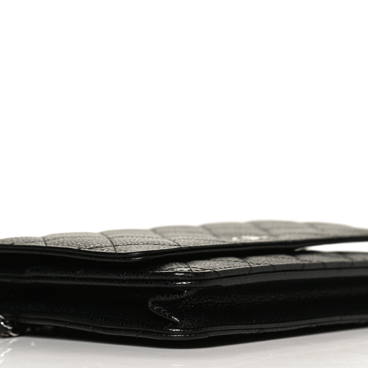 Chanel Caviar Quilted Wallet On Chain WOC Black 10 of 15