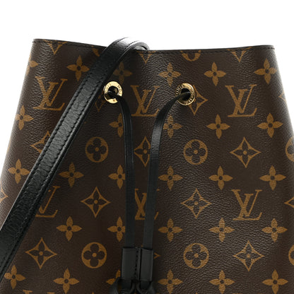 Louis Vuitton Monogram Neonoe MM Black 8 of 10