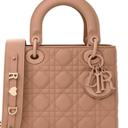 Christian Dior Ultra Matte Calfskin Cannage Small My ABCDior Lady Dior Beige 7 of 11