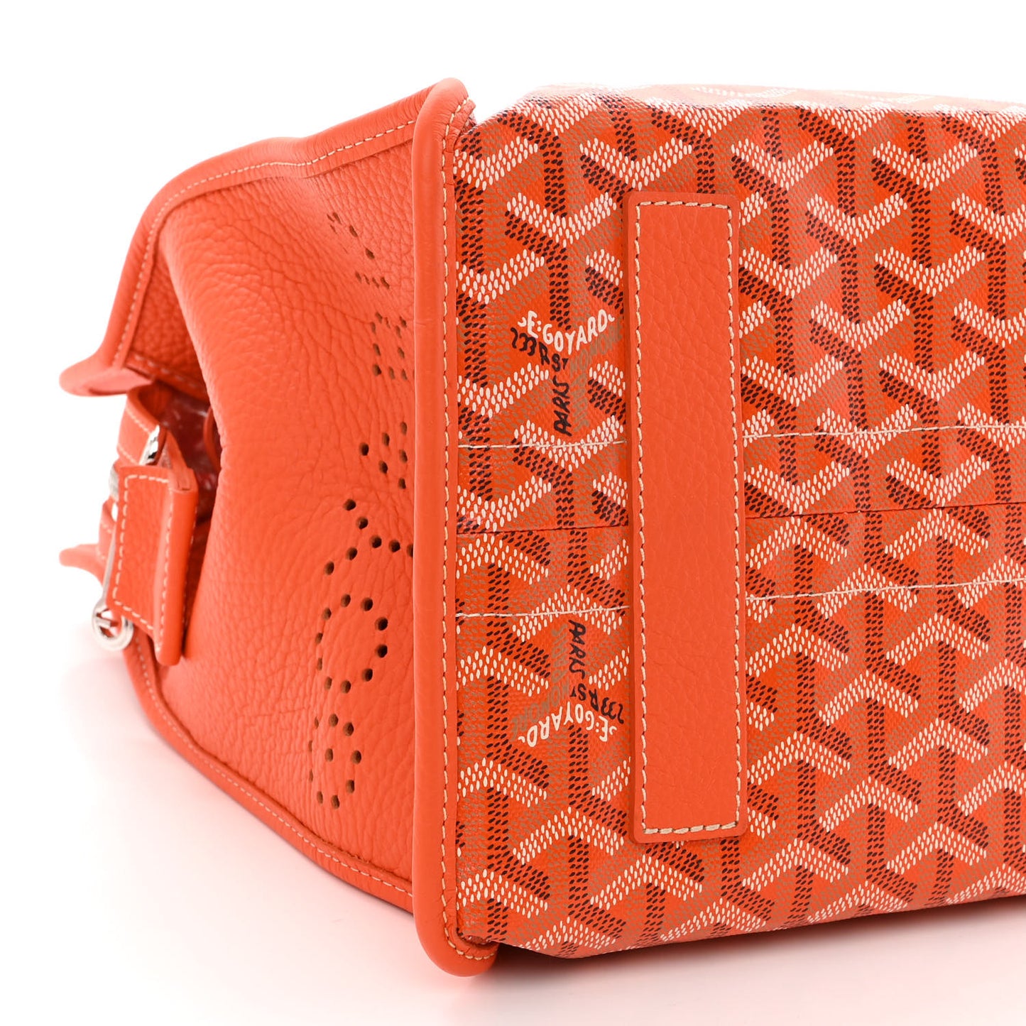 Goyardine Sac Hardy Pet Carrier PM Orange