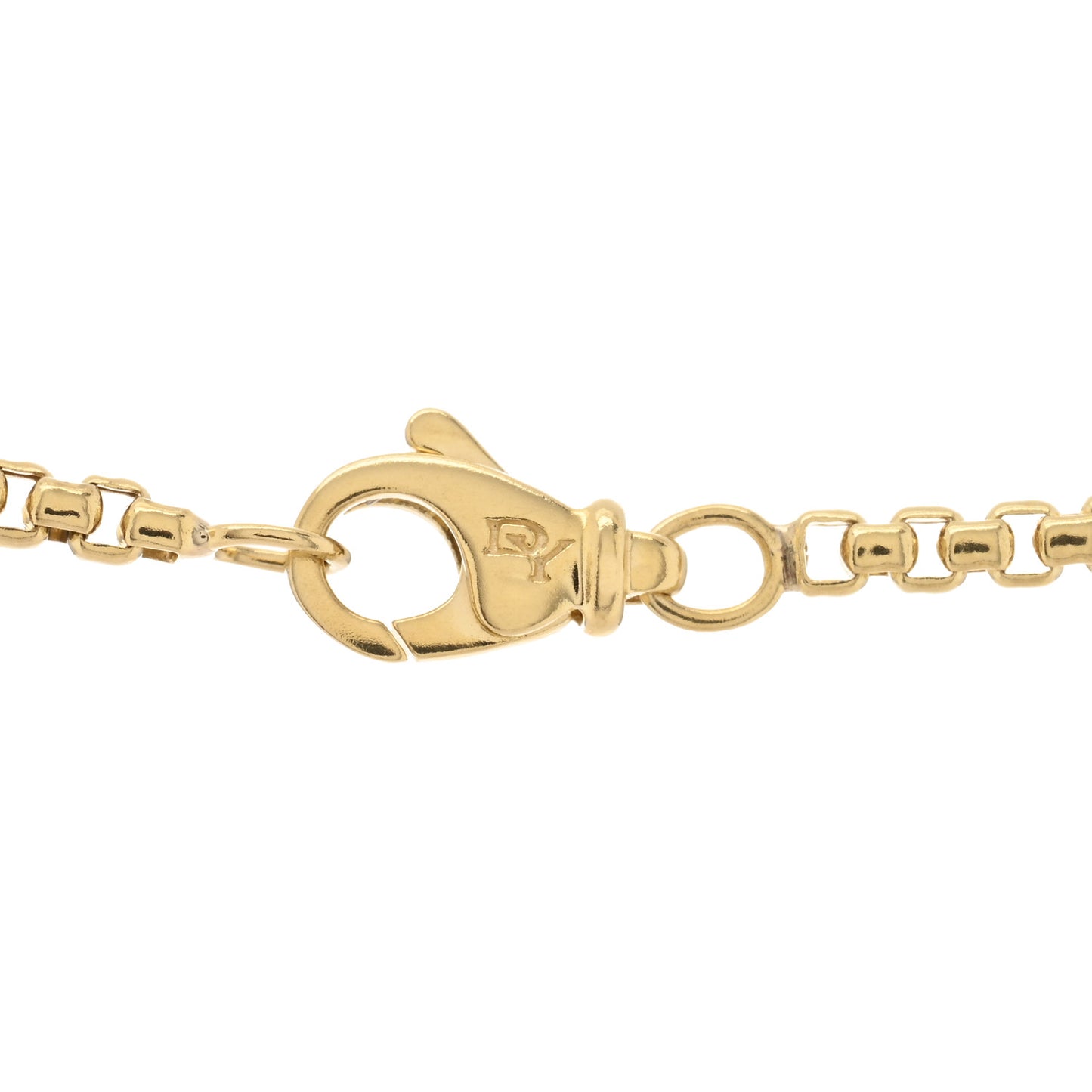 18K Yellow Gold 2.7mm Box Chain Necklace 72"