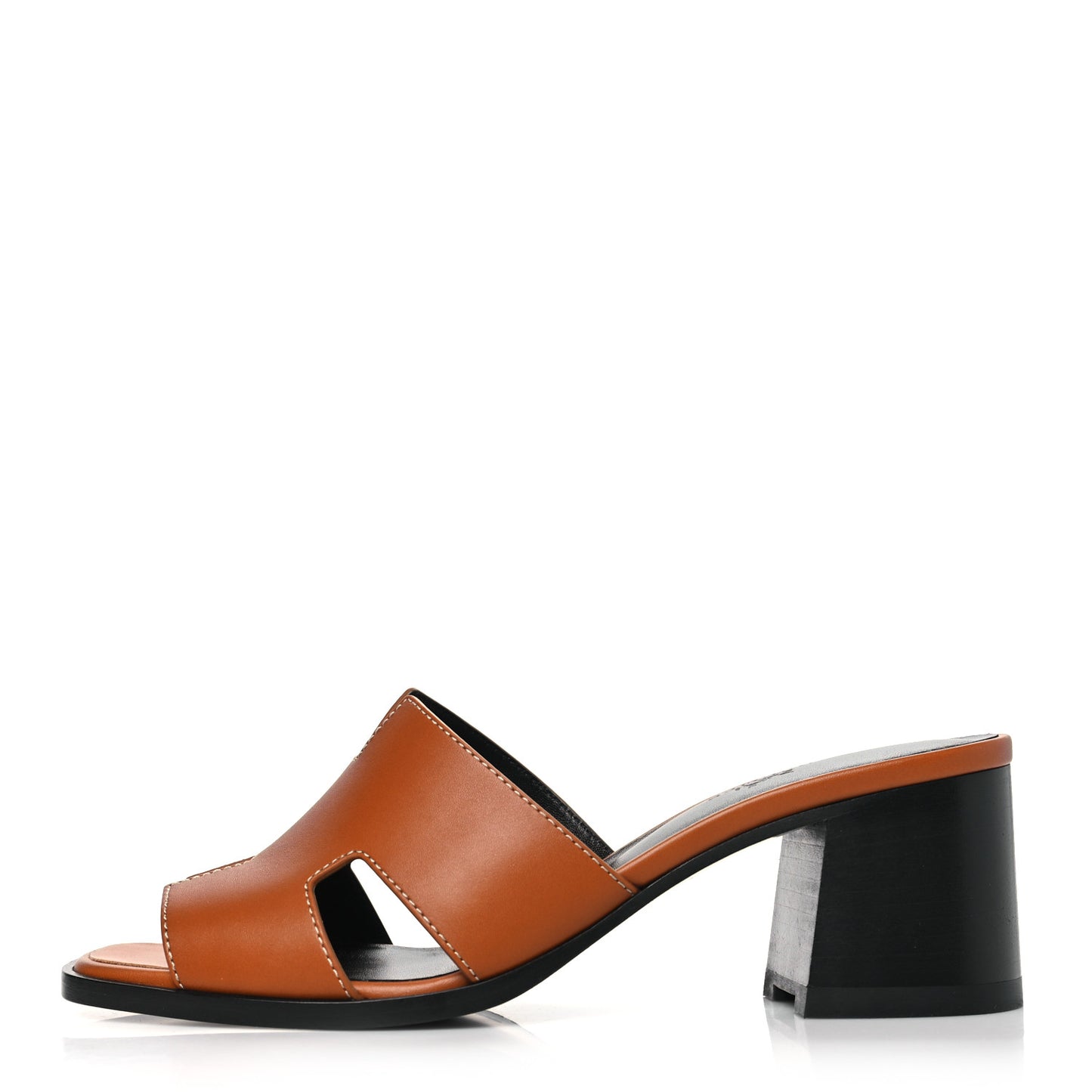 Calfskin Helia 60 Sandals 38.5 Gold