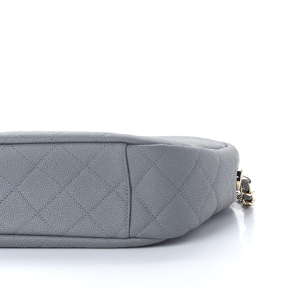 Chanel Caviar Quilted Large Coco Tassel Camera Case Grey 9 of 9