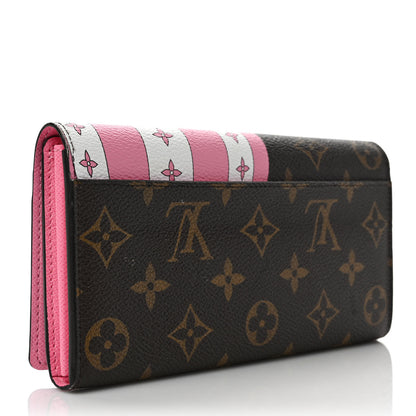 Louis Vuitton Monogram 2019 Christmas Animation Sarah Wallet 3 of 9