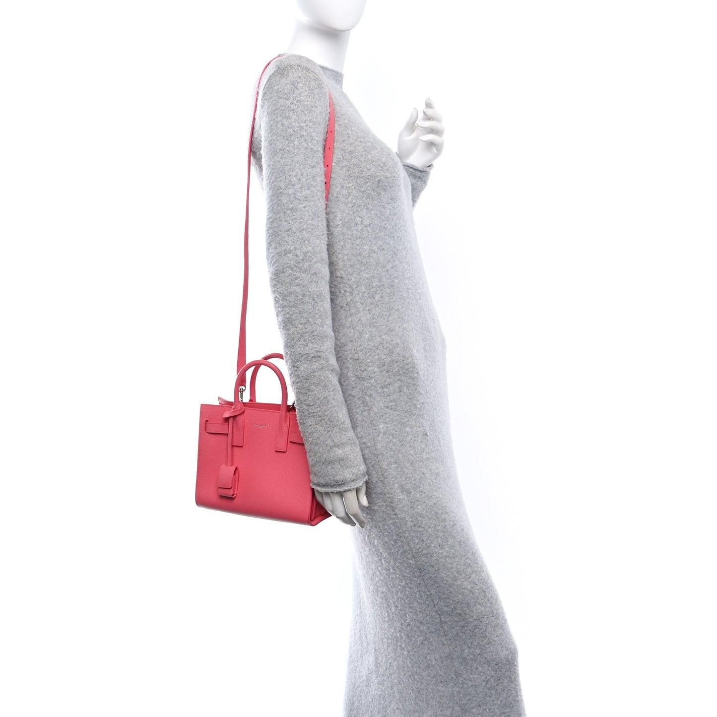 Calfskin Nano Sac De Jour Rose Clair