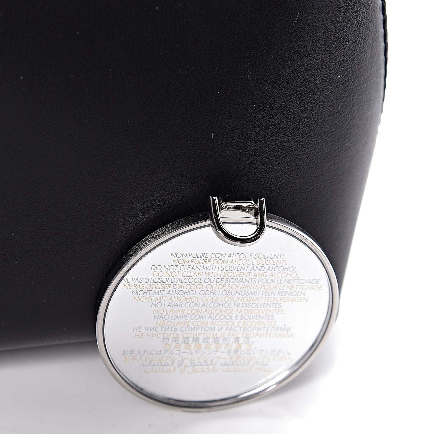 Calfskin Lucia Satchel Black