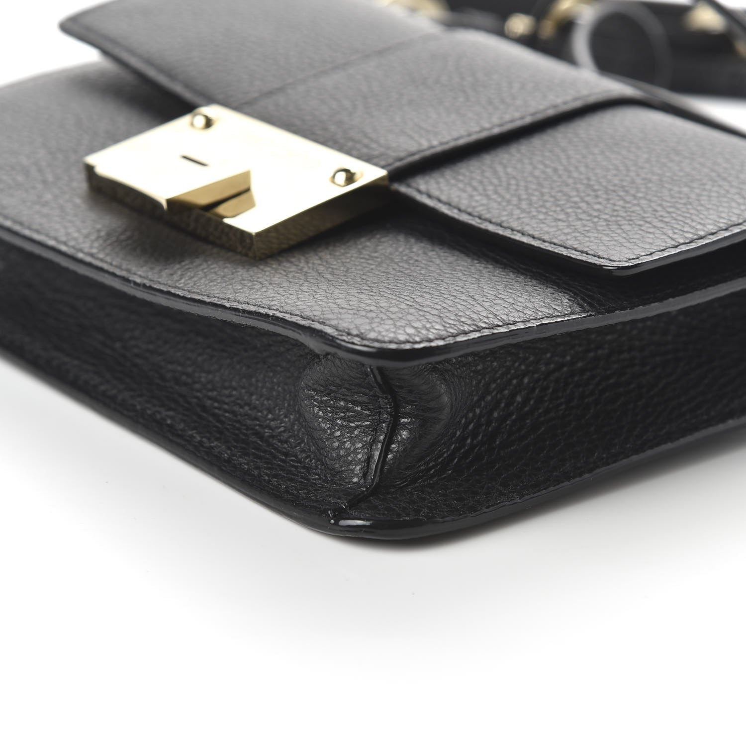 Jimmy Choo Grainy Pebbled Rebel Crossbody Bag Black 7 of 9